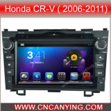 Car DVD Player for Pure Android 4.4 Car DVD Player with A9 CPU Capacitive Touch Screen GPS Bluetooth for Honda Cr-V (2006-2011) (AD-7680)