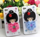 Cell Phone Accessory Czech Crystal Case for iPhone 4/4s