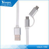 Veaqee 2 in 1 Mobile Phone USB Data Cable for Micro