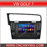 Pure Android 4.4.4 Car GPS Player for VW Golf 7 with Bluetooth A9 CPU 1g RAM 8g Inland Capatitive Touch Screen. (AD-6921)