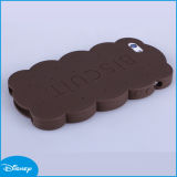 Round Chocolate Silicone Brown Case for iPhone 5s