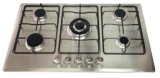 5 Burners Stainless Steel Gas Stove/Gas Hob/Gas Cooker