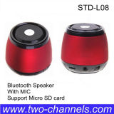 Bluetooth Wireless Mini Stereo Speaker with Mic for Home Theatre (STD-L08)