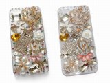 Bling Bling Crystal for iPhone Back Case with Crown (MB1088)