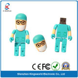 Green Plastic Doctor USB Flash Drive