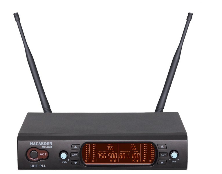 New Professional UHF Wireless Microphone (MC-878)