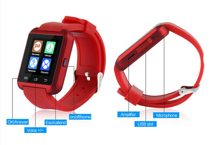 Smart Watch Multi-Functions Touch Screen Smart Bluetooth Watch U8